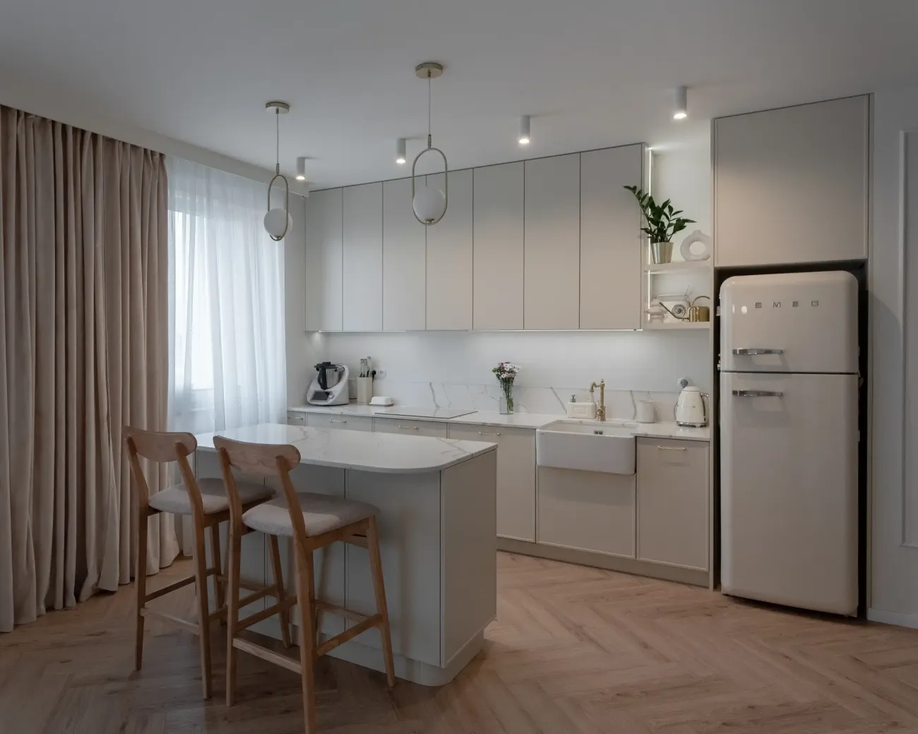 Kremowa kuchnia w Krakowie