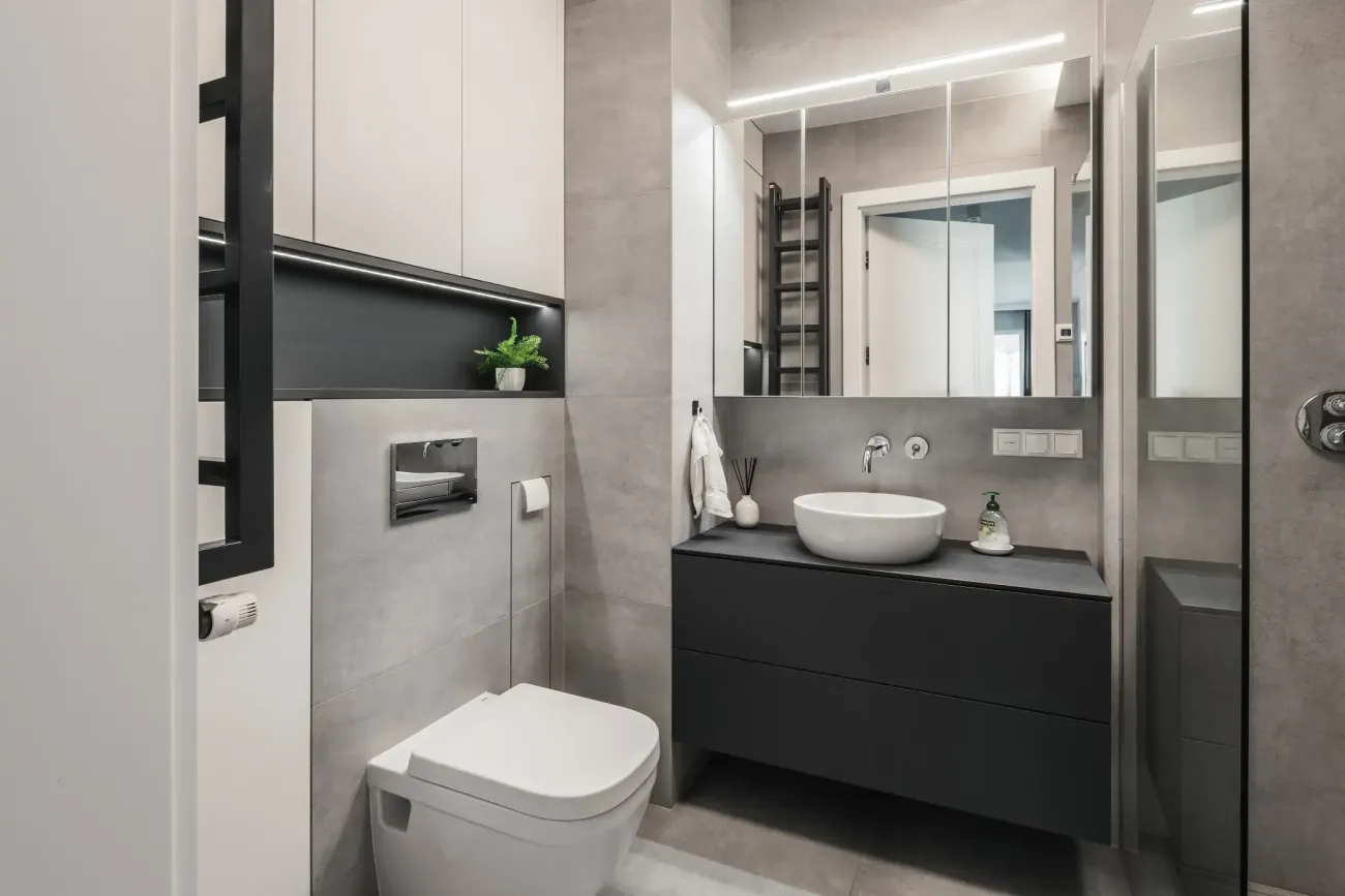 Łazienka w stylu modern